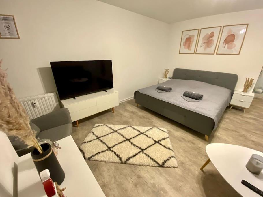 Stilvolle Ferienwohnung Mit Stellplatz Wlan Free Netflix Naehe Bahnhof Zwickau Esterno foto
