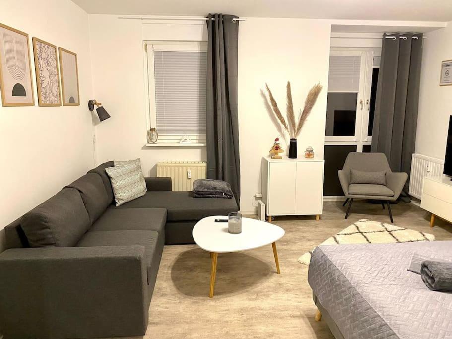 Stilvolle Ferienwohnung Mit Stellplatz Wlan Free Netflix Naehe Bahnhof Zwickau Esterno foto