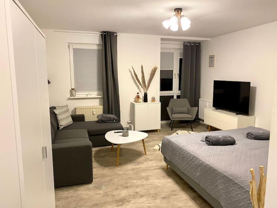 Stilvolle Ferienwohnung Mit Stellplatz Wlan Free Netflix Naehe Bahnhof Zwickau Esterno foto